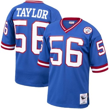 Autentyczna koszulka emerytowanego zawodnika Lawrence Taylor Royal z 1986 r., XXL