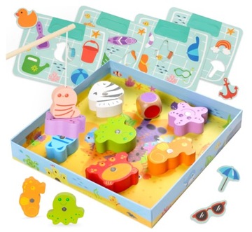 łowienie ryb zabawka interaktywna dla dzieci 18+ nene toys fishing game