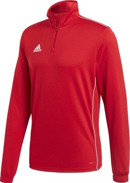 BLUZA MĘSKA ADIDAS CORE 18 TRENINGOWA CZERWONA rozmiar S