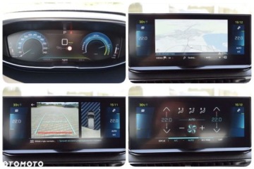 Peugeot 3008 II Plug-In Hybrid Facelifting 1.6 HYBRID 225KM 2022 Peugeot 3008 1.6 Plug-in Hybrid 225KM GT Black Pack Lift Full LED Navi Kam, zdjęcie 31