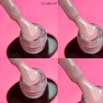Claresa Power Base Base Pink Hybrid Base с частицами