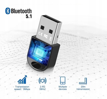Адаптер Bluetooth — Bluetooth Dongle USB 5.1 EDR
