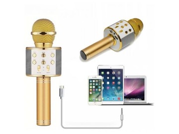 БЕСПРОВОДНОЙ МИКРОФОН КАРАОКЕ - ДИНАМИК BLUETOOTH