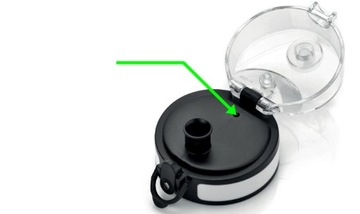 Спортивная бутылка для велосипеда для школьных спортивных залов 1000 мл Blue Meteor TRITAN