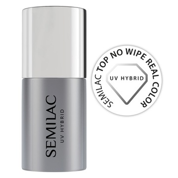 SEMILAC TOP REAL COLOR NO WIPE 7ML