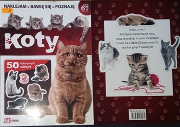 KOTY . NAKLEJKI