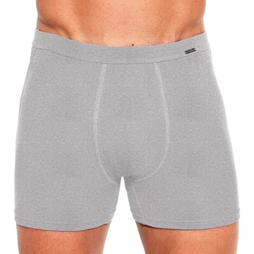 Bokserki męskie Cornette Authentic Perfect 220 szary melanż melange r. M