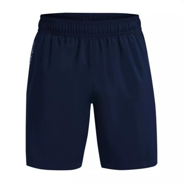 Under Armour Szorty sportowe UA Woven Graphic Shorts 1370388 Granatowy Regu