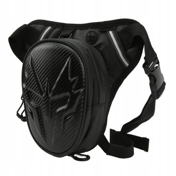 Motorcycle leg bag PVC matte pouch for