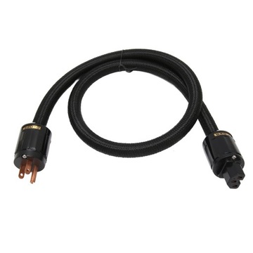 kabel zasilacz hifi 12awg, 3-rdzeniowy wtyk z czystym miedzią, 125 v, 15 a