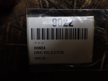 KLIKA MÍNUS HONDA CIVIC VIII 2007R 2.2 I-CTDI 9022