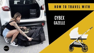 Дорожная сумка XXL WeAreOneCo для коляски Cybex Priam e-Priam 2в1 Venicci