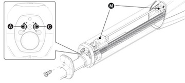 Привод для двустворчатых ворот CAME ATS до 400 кг.