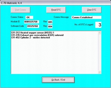 Кабель OBD2 для диагностики автомобиля Volvo S/V40 S/V70 S/V90 FCR+ 1995-2004 гг.