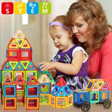 МАГНИТНЫЕ СТРОИТЕЛЬНЫЕ БЛОКИ, РАЗВИВАЮЩАЯ ИГРУШКА