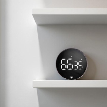 Электронный кухонный секундомер с магнитом - цифровой таймер приготовления пищи