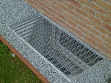 Световой люк УГОЛЬНЫЙ желоб WOLFA ПОДВАЛЬНЫЙ КОЛОДЦЕ 80x60x40 СЕТКА КЛАССИФИКАЦИЯ