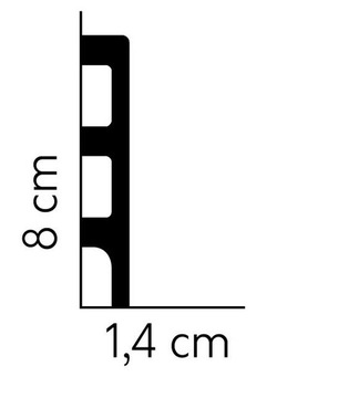 MD014 Плинтус Mardom