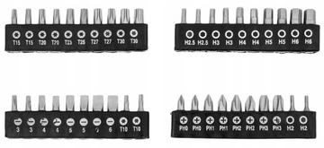 НАБОР ОТВЕРТОК И БИТ 58 элементов ЧЕХОЛ