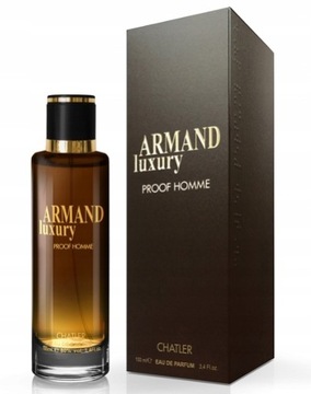 Chatler ARMAND LUXURY PROOF HOMME 2x100 мл EDP ДЛЯ МУЖЧИН