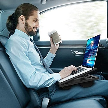 РЕГУЛИРУЕМАЯ ПОДСТАВКА ДЛЯ НОУТБУКА С ПОДУШКОЙ ДЛЯ КОЛЕН