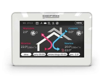 Рекуператор DEFRO REKU-DRX-800-C