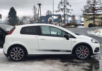 Fiat Punto Grande Punto Hatchback 5d 1.4 T-Jet 16V 155KM 2009 Fiat Punto Fiat Punto III ABARTH Piekny Niski ORYG 100 PRZEBIEG 1.4, zdjęcie 8