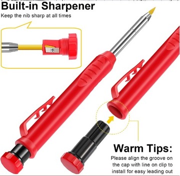 Автоматический строительный карандаш маркер столяр