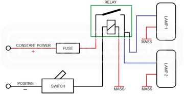 Рабочая лампа 1xLED 805 LM 4W + подключение