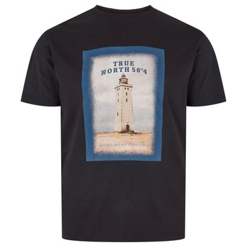 Duża koszulka męska NORTH 56*4 t-shirt duże rozmiary 3XL obw 136 cm