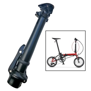 Rowerowa składana rączka Bar Stem Quick-release Bike regulowane łodygi rowe