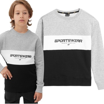 BLUZA DZIECIĘCA 4F NIEOCIEPLANA TSWSM630 152