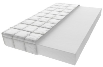 Piankowy Materac do Łóżka PIANKA 160x80 Antyalergiczny + Pokrowiec