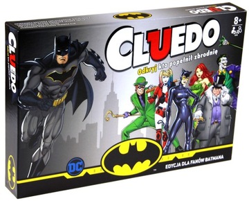 Cluedo: Batman Gra planszowa Winning Moves +8 lat