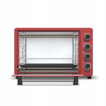 RETRO PIEKARNIK 2000 W TERMOOBIEG+ROŻNO 45L