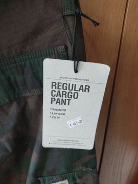 CARHARTT REGULAR CARGO PANT 31/30 spodnie bojówki