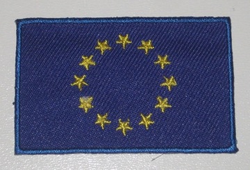 UNIA EUROPEJSKA - FLAGA - NASZYWKA NA UBRANIE