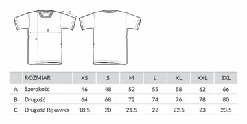 KOSZULKA T-shirt krótki rękawek bawełna organiczna Challenge XXL