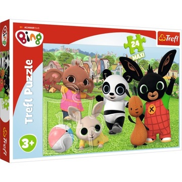 Puzzle Bing ,,Zabawa w parku'' MAXI 24 elementy