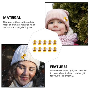 Микро-ландшафтные пчелы, маленькие мини-игрушки, поделки