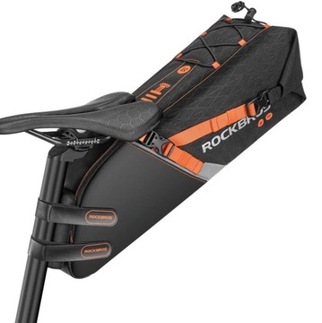 Wodoodporna TORBA SAKWA rowerowa pod siodełko RockBros 5-10l ZR34
