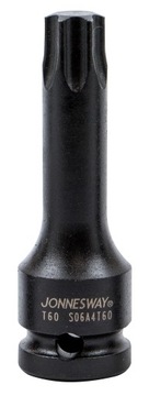 Bit udarowy TORX T80 z nasadką 1/2'' S06A4T80 Jonnesway