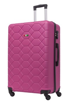 БОЛЬШОЙ ДОРОЖНЫЙ ЧЕМОДАН 90 Л BAGIA ЧЕМОДАН из АБС-пластика АМСТЕРДАМ