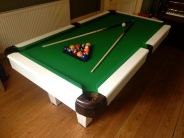 7FT Stół Bilardowy Radley Prime Pool Biały