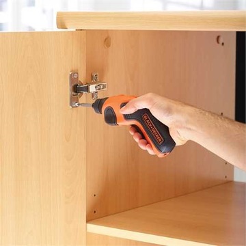 Отвертка 1/4 дюйма Black+Decker CS3651LC-XK 3,6 В