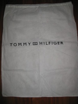 TOMMY HILFIGER ogromny worek przeciwkurzowy na torbę 65 cm x 83 cm