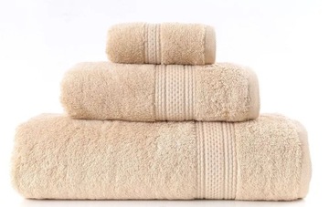 EGYPTIAN COTTON komplet ręczników GRENO 3- szt. BEŻOWY