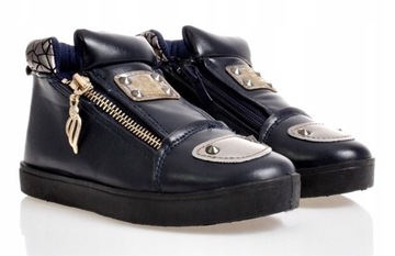 BOTKI SPORTOWE BUTY TRAMPKI WYSOKIE 5075 roz. 25