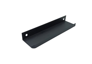 МЕБЕЛЬНАЯ РУЧКА LEO ОВАЛ 128/148MM МАТОВАЯ ЧЕРНАЯ