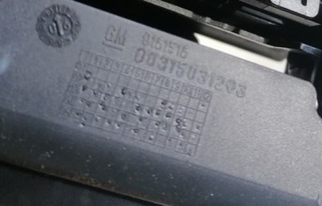 OPEL VECTRA C 02-08R - POPELNÍK 00315031203